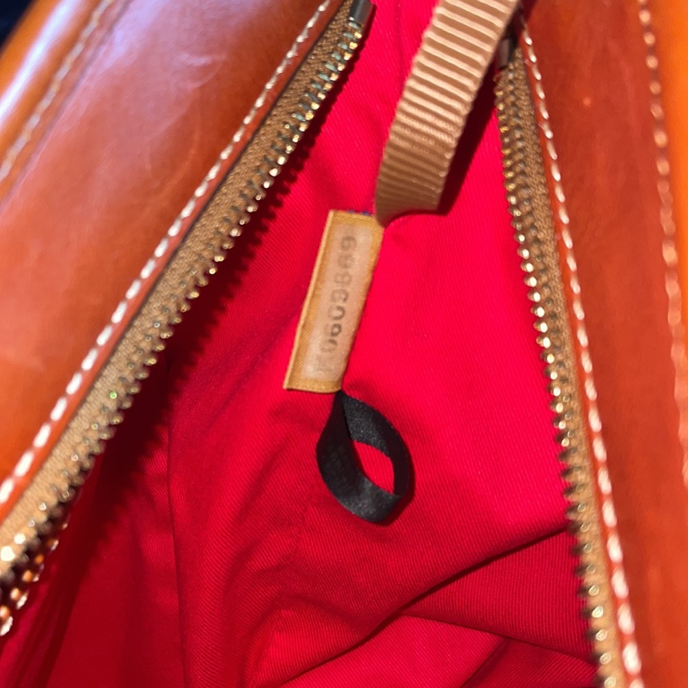 Dooney and Bourke Pebble Grain Black Double Pocket tote - Picture 8 of 10